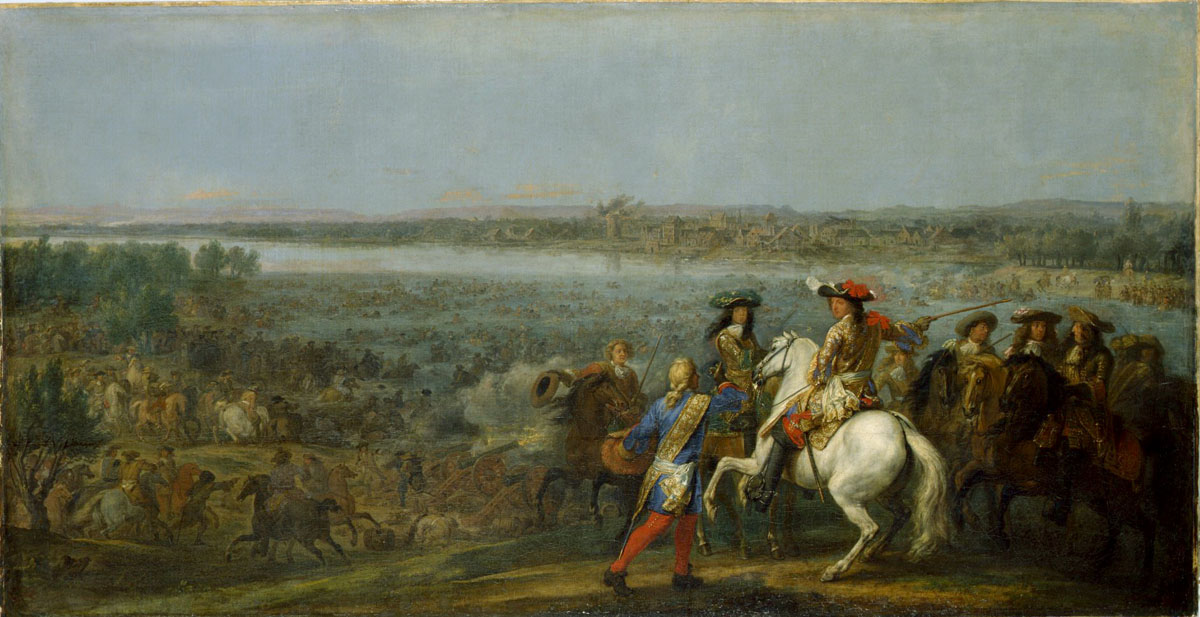 Le Passage du Rhin ; Le Rhin passé à la nage par les Français (autre titre) ; Le Roi qui commande (autre titre)